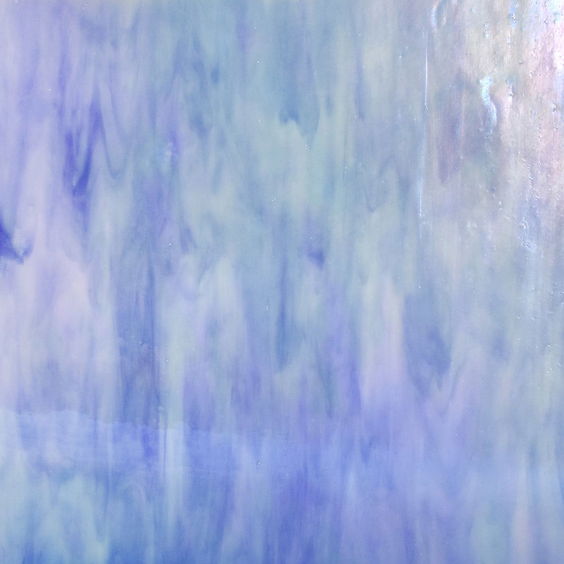 Artisan Medium Blue Opal Irid - Stained Glass Express