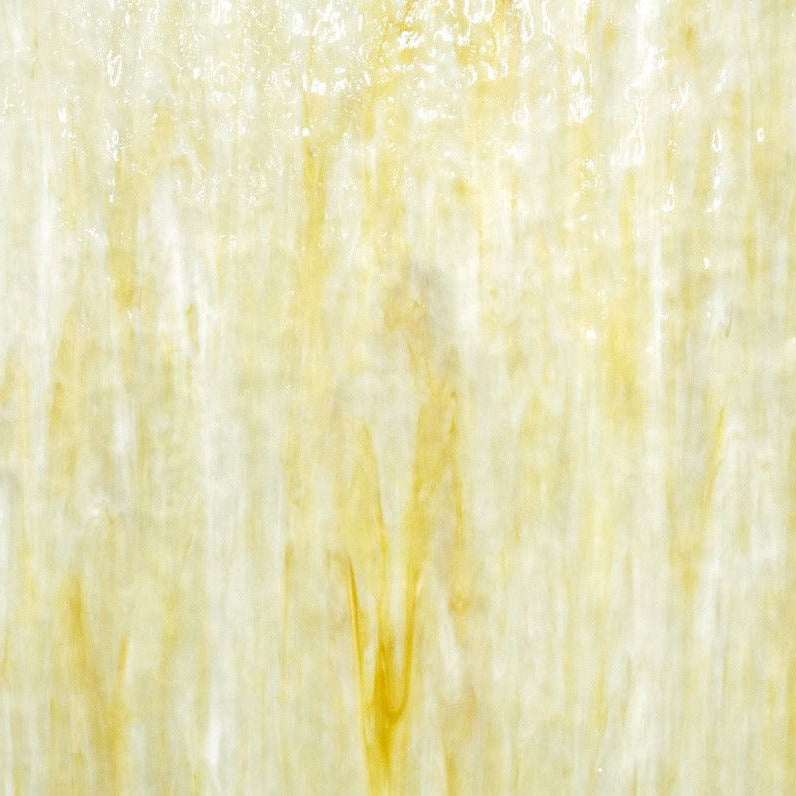 Artisan White, Amber Mottled - Stained Glass Express