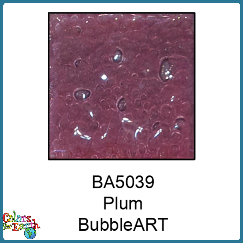 Colors For Earth Plum BubbleART Enamel Glass Paint