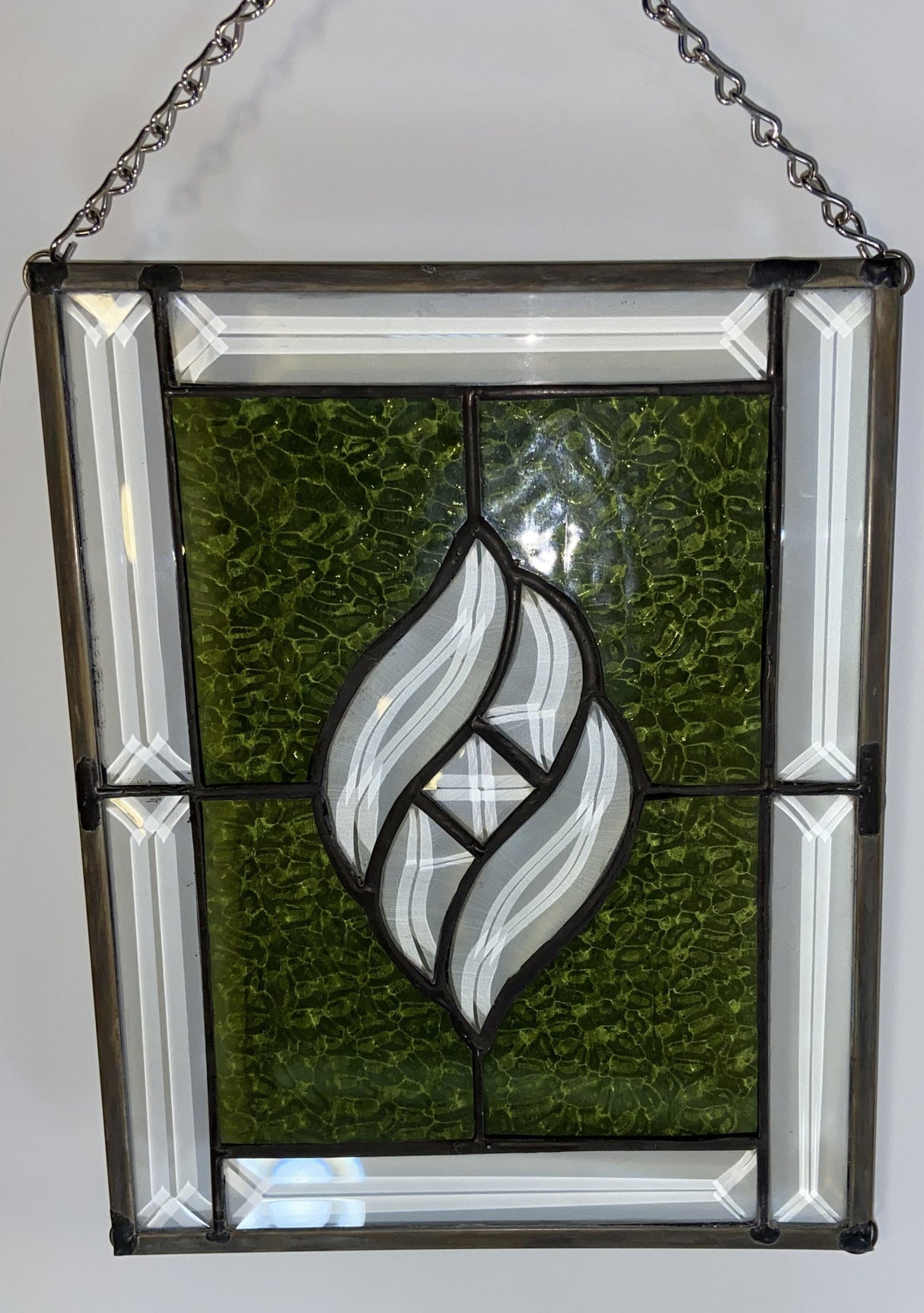 BEVEL CLUSTER SPARKLY PANEL - Stained Glass Express