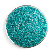 90 COE Frit Transparent Medium Peacock Blue