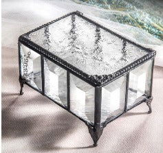 BOX FLORAL & BEVELS - Stained Glass Express