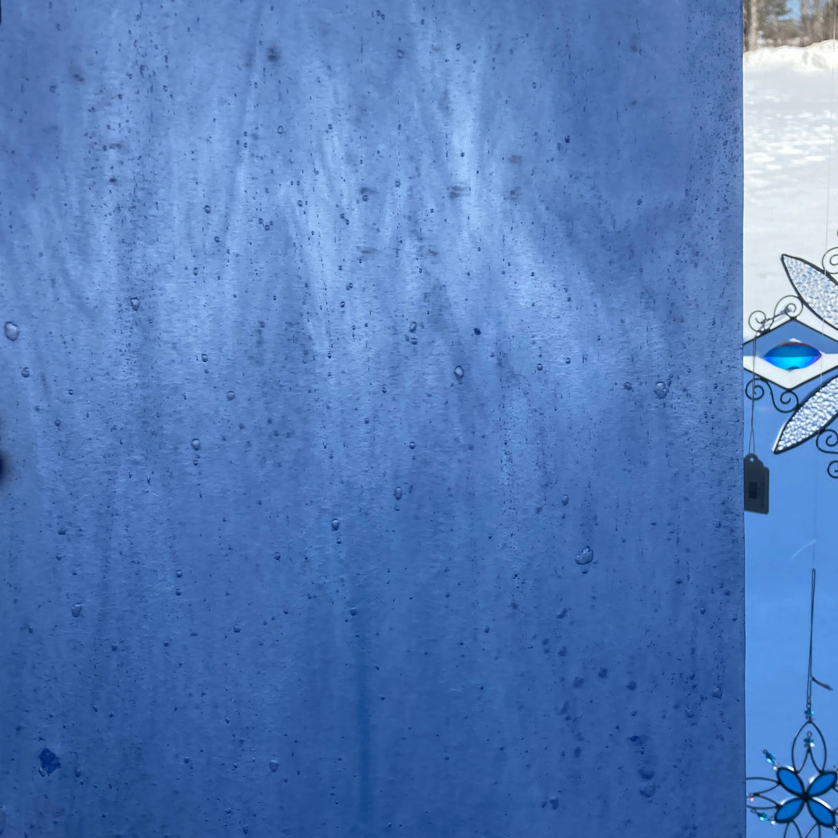 Light Blue Ice Stipple