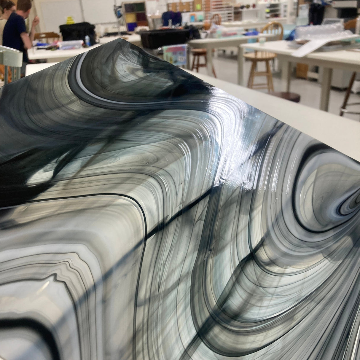 Clear, Black and White Baroque