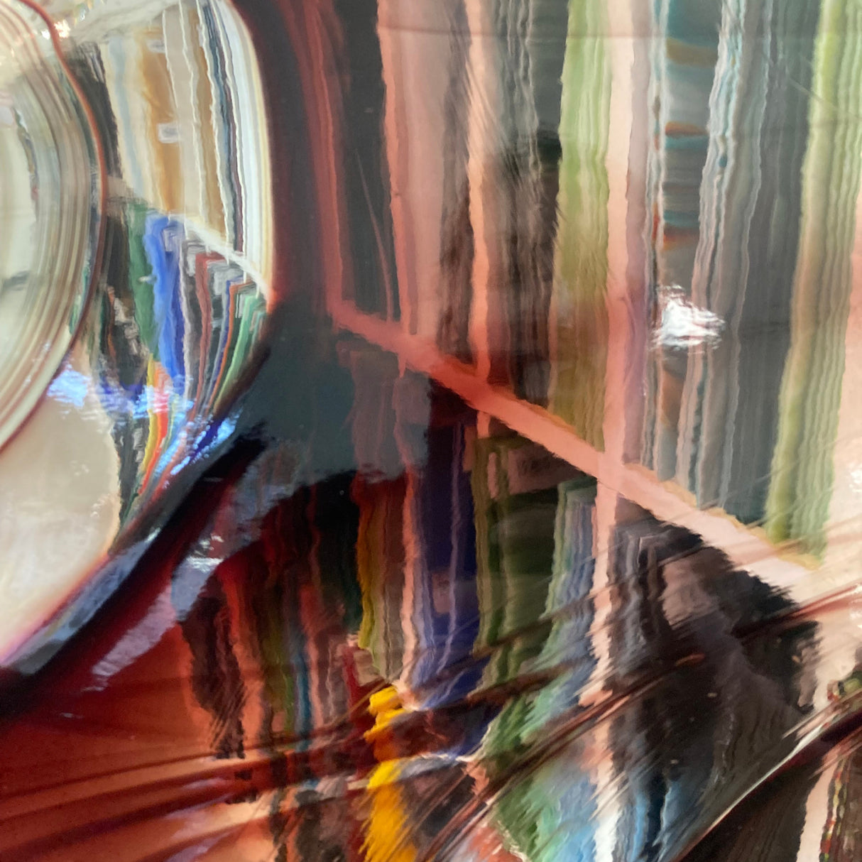 Clear and Burgundy Baroque