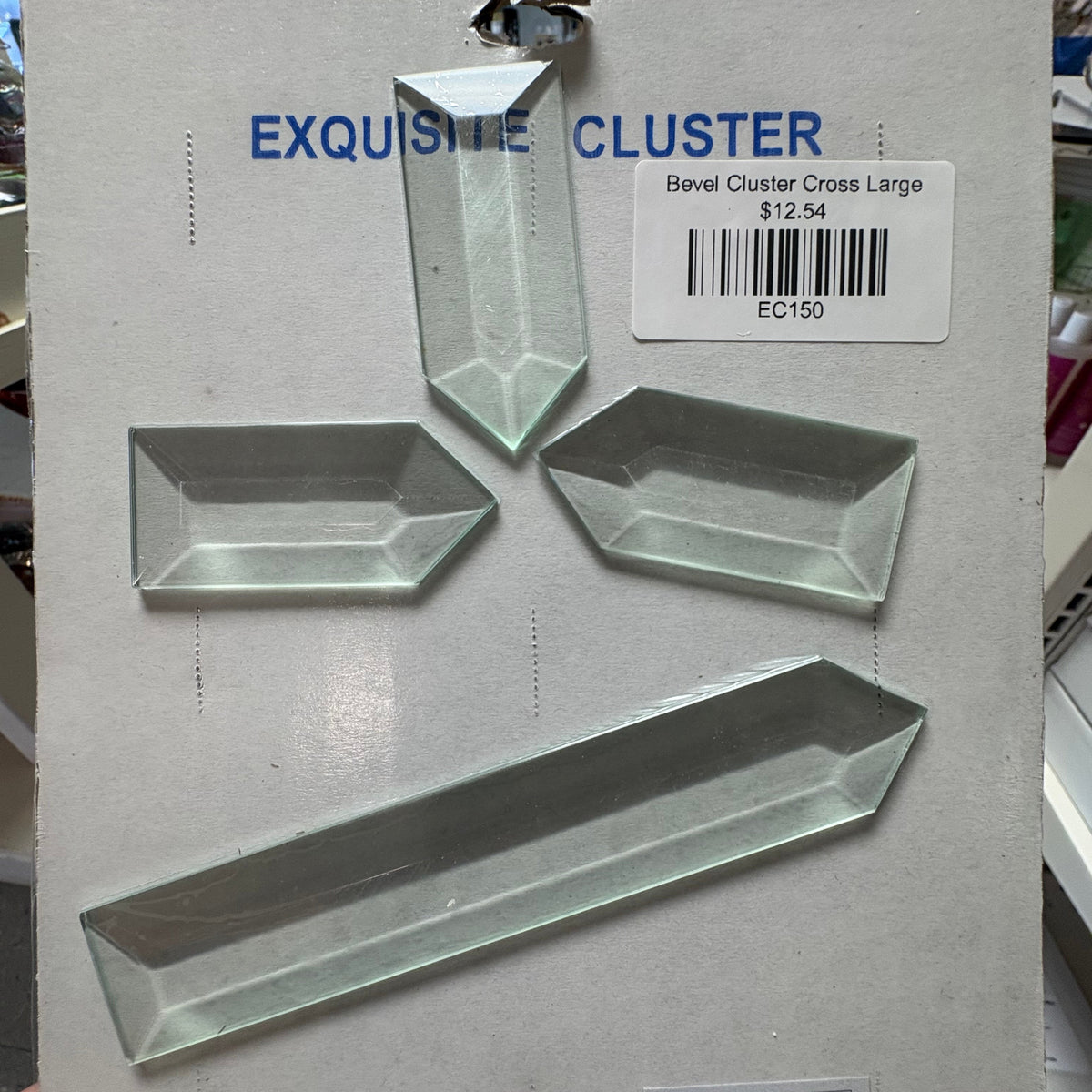 Bevel Cluster Cross Large