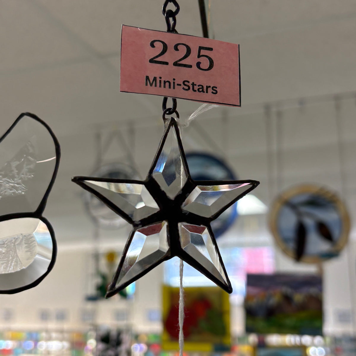 Bevel Cluster Star 2.75" set of 4