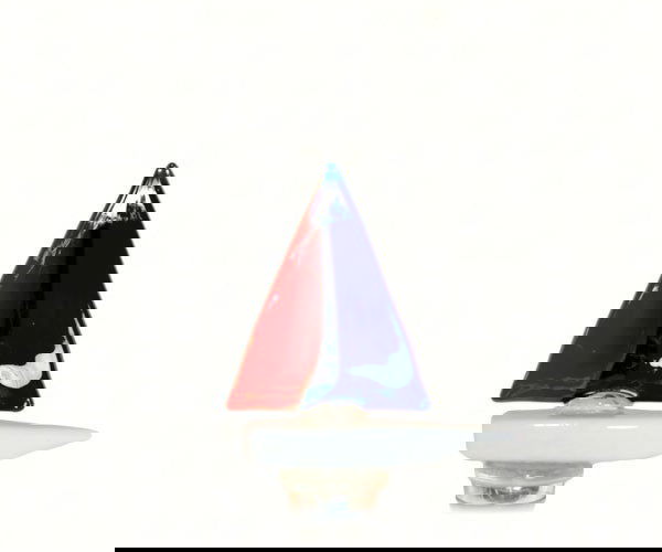 Bottle Stopper Boat - Stained Glass Express