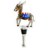 Bottle Stopper Democratic Donkey Wine - Stained Glass Express