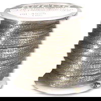 Braided Tinned Copper Reinforcement Wire 1 lb roll - Stained Glass Express