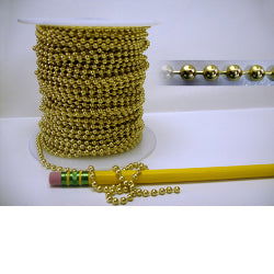 Brass Ball Chain Large - Stained Glass Express