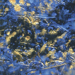 Bronze, Blue Van Gogh Metallic Finish - Stained Glass Express