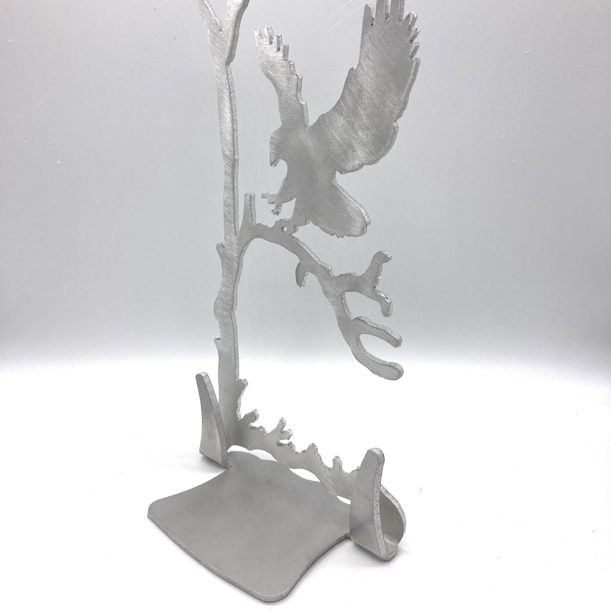 Stand Brushed Aluminum Eagle