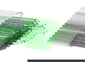 Bullseye 1mm Stringer Trans Light Green 90 COE - Stained Glass Express