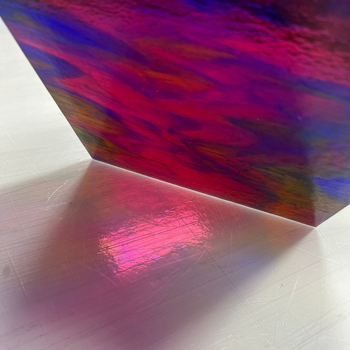 90 COE Cranberry, Blue, and Green