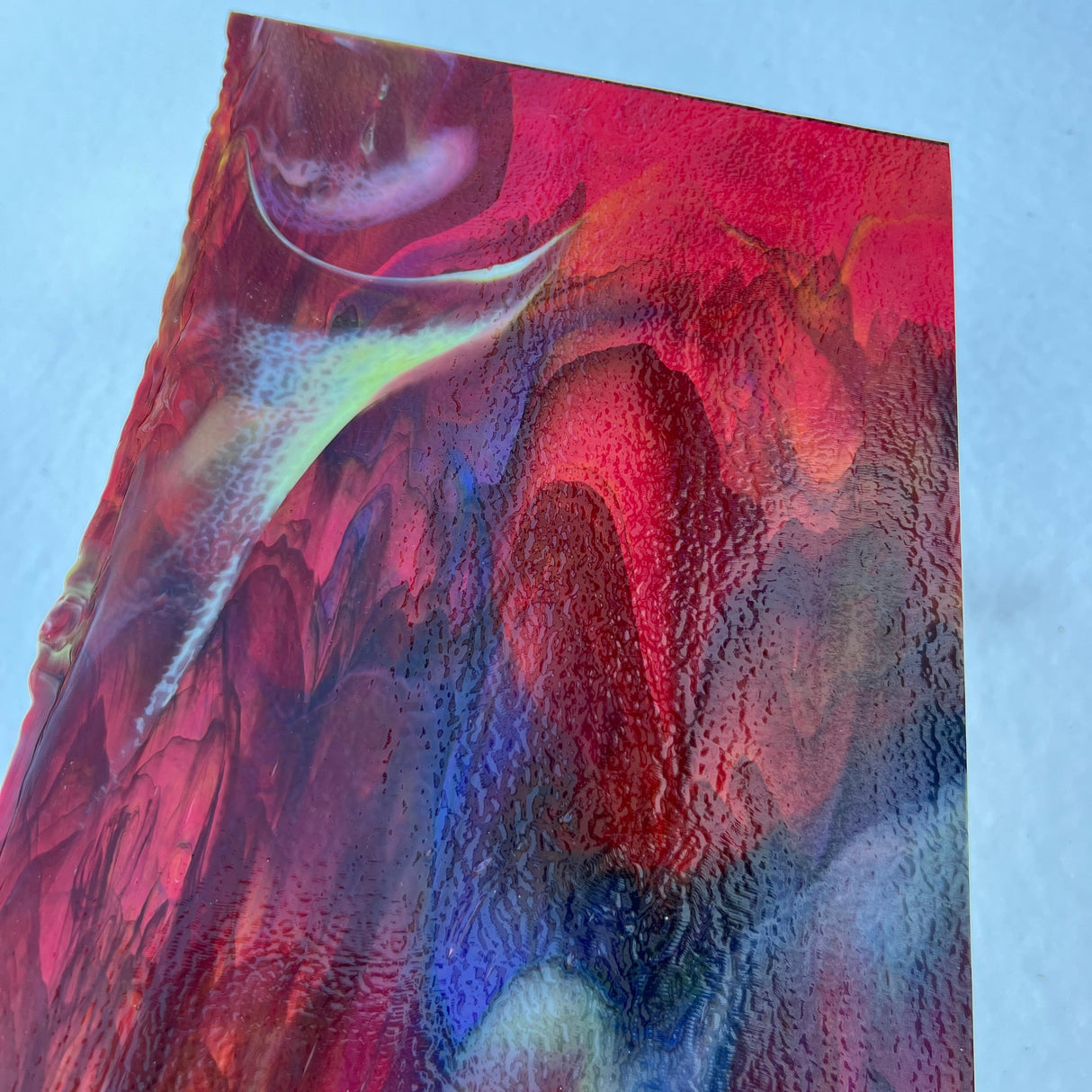 90 COE Cranberry Pink, Royal Blue, Spring Green