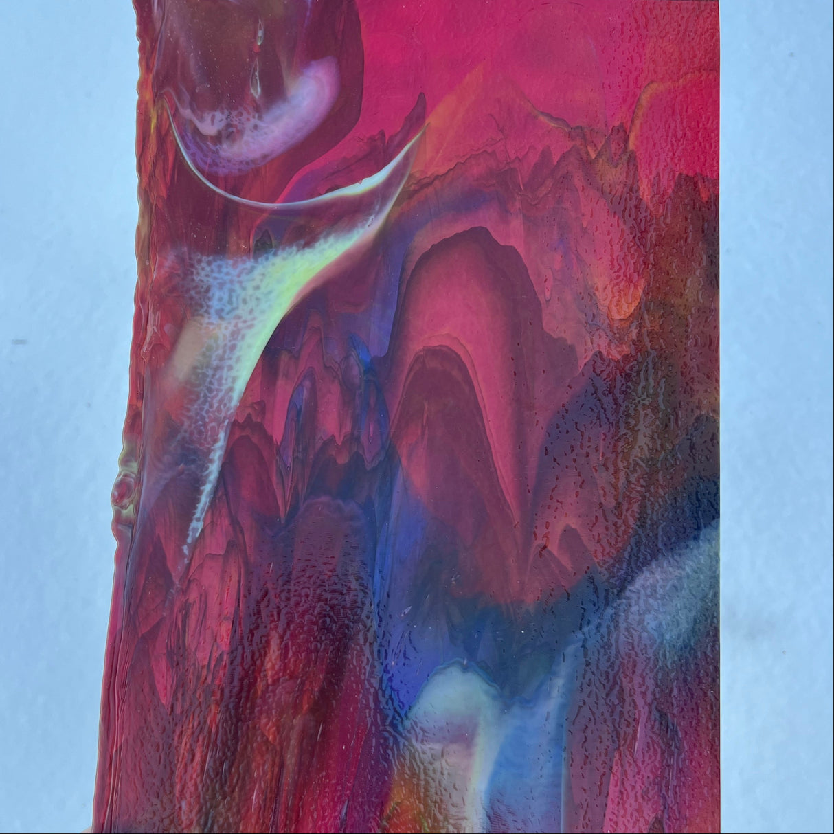 90 COE Cranberry Pink, Royal Blue, Spring Green