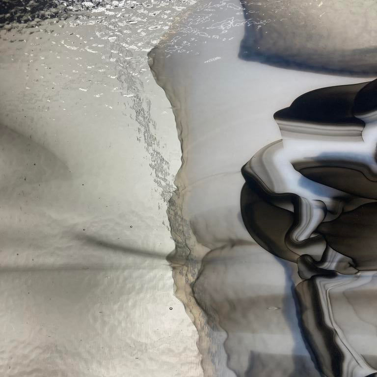 90 COE Clear, White, Black Graffiti