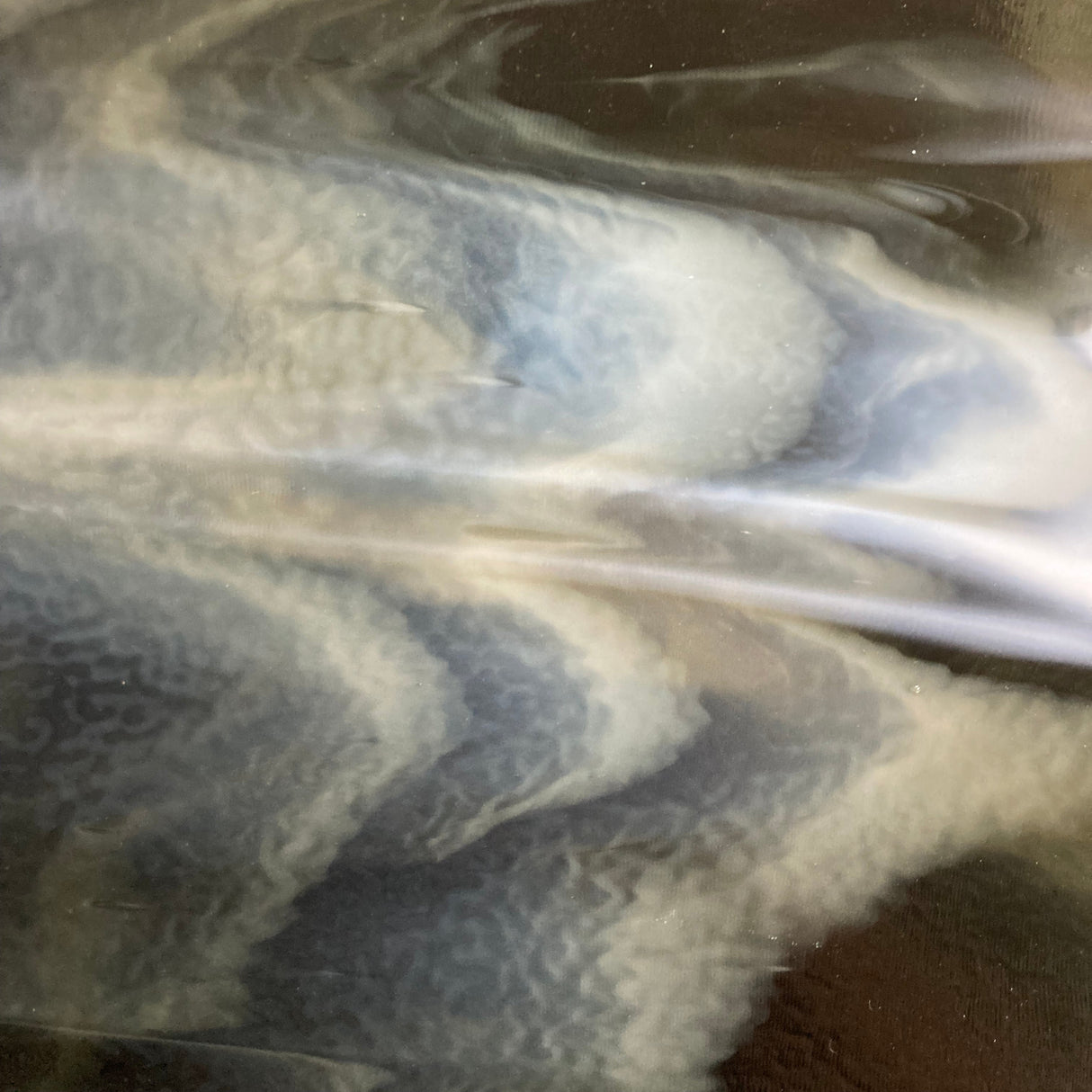 90 COE Charcoal Gray, White Opal