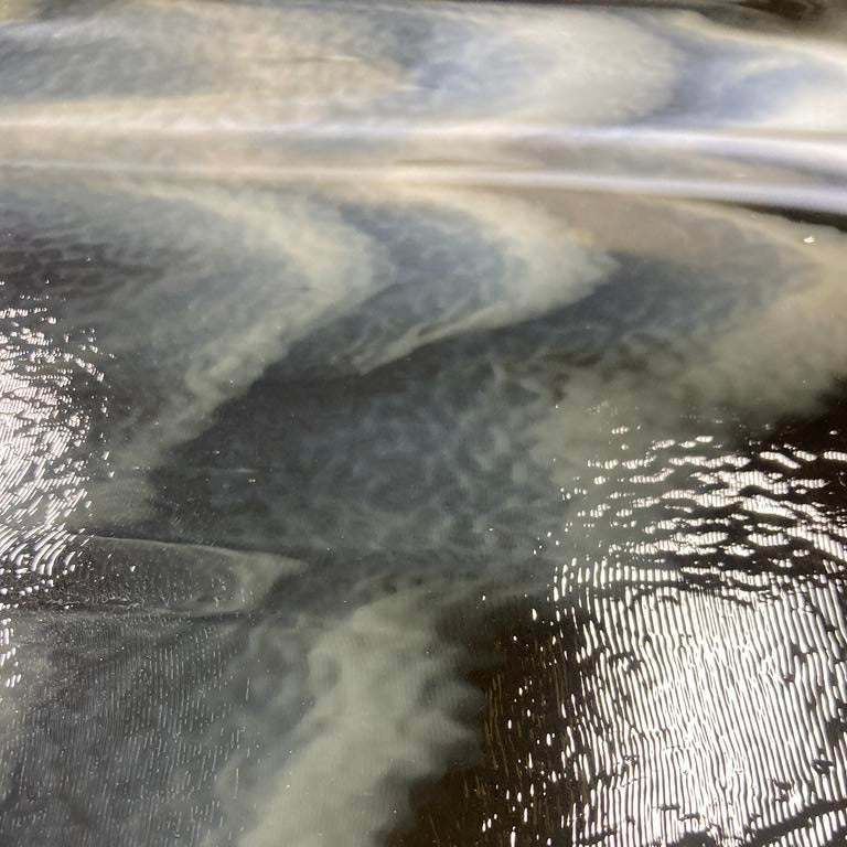 90 COE Charcoal Gray, White Opal