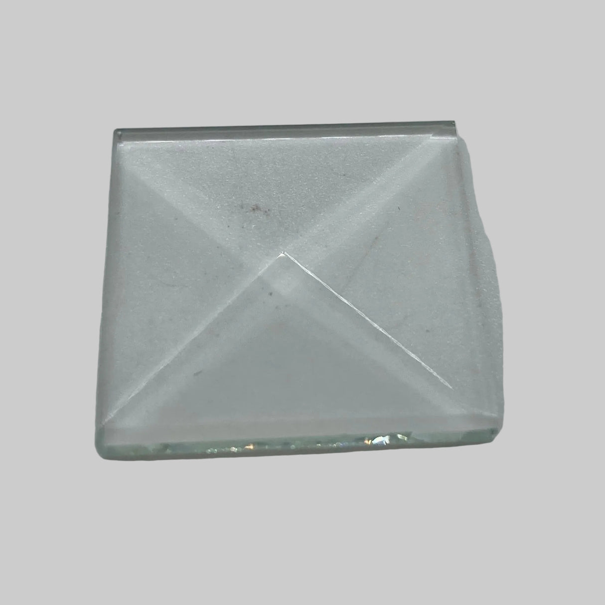 Bevel Clear Square 1"