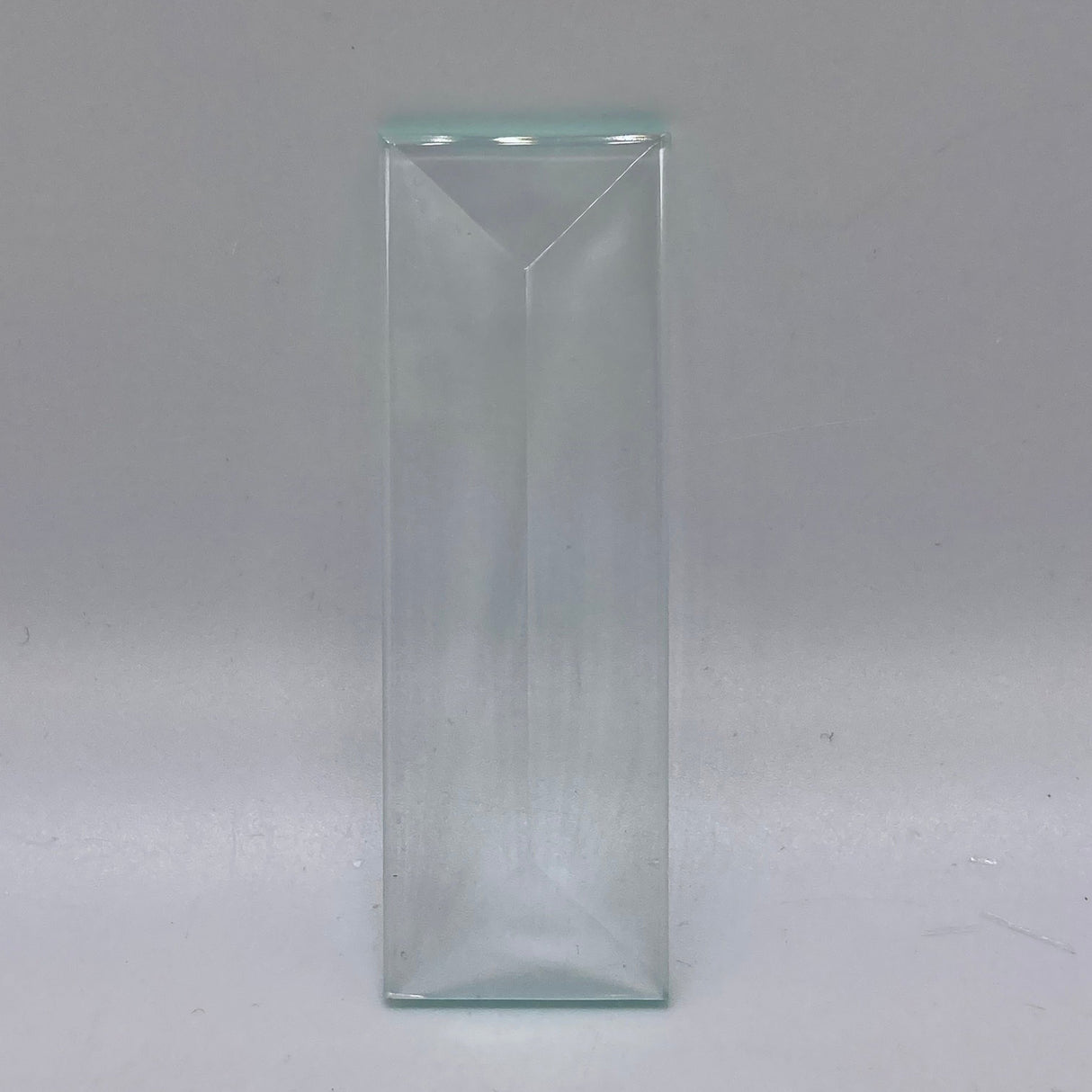 Bevel Clear Rectangle 1" x 3"