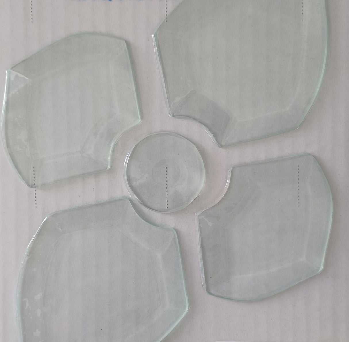 Clear Bevel Cluster - Stained Glass Express