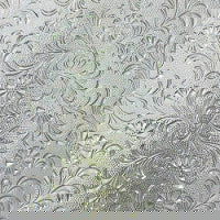 Clear Floral Textured Glass - Stained Glass Express