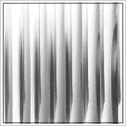 Clear Half Inch Reeded Textured Glass - Stained Glass Express