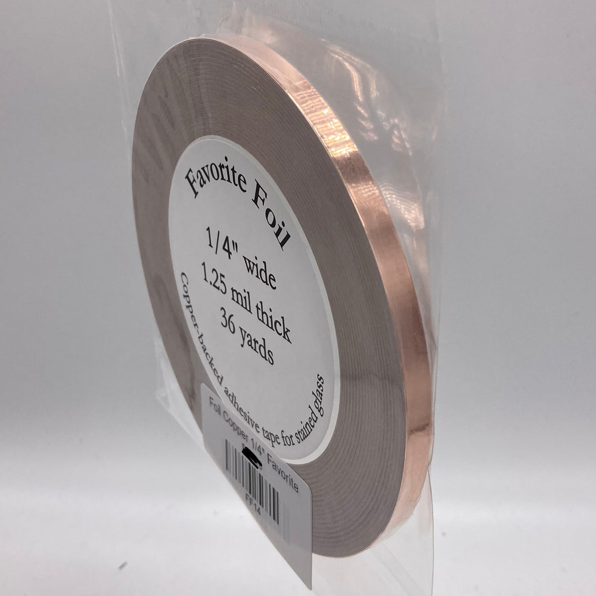 Favorite Foil Copper Back 1/4"