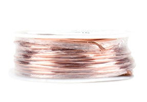 Copper Wire 18 Gauge - Stained Glass Express