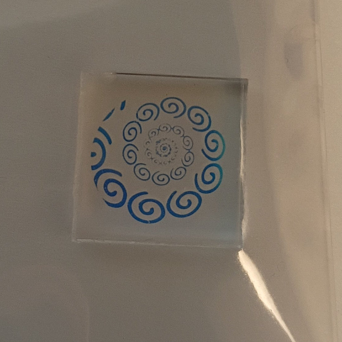 33 COE Dichroic Spiral - 1/2" Square