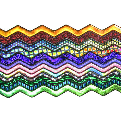 96 COE Dichroic Firestrips Assortment entire tube of 12