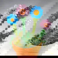 Dandy Daisies Stakes Frit Casting Mold - Stained Glass Express