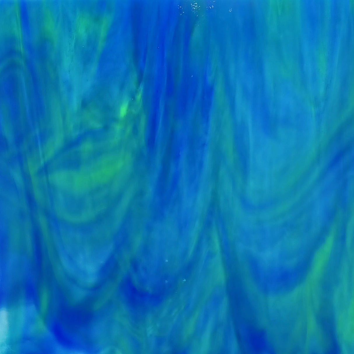 Dark Blue, Medium Green Opal