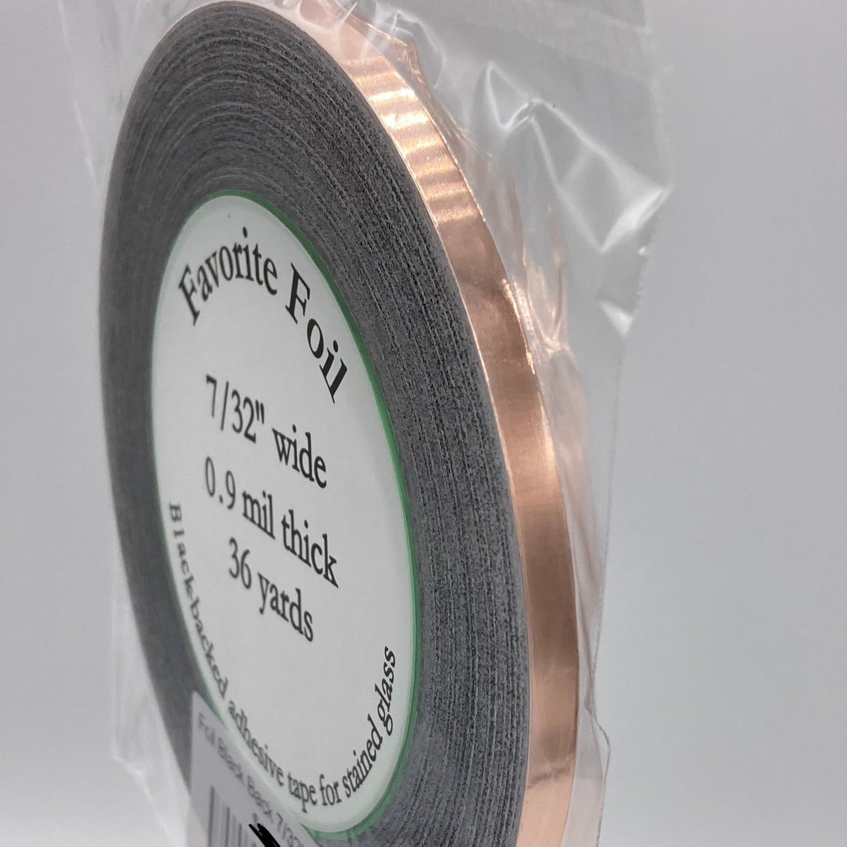 Favorite Foil Black Back 7/32"