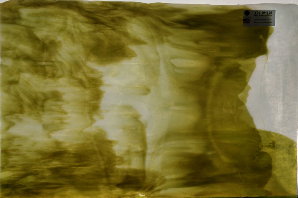 Fern Green, White Streaky 96 COE - Stained Glass Express