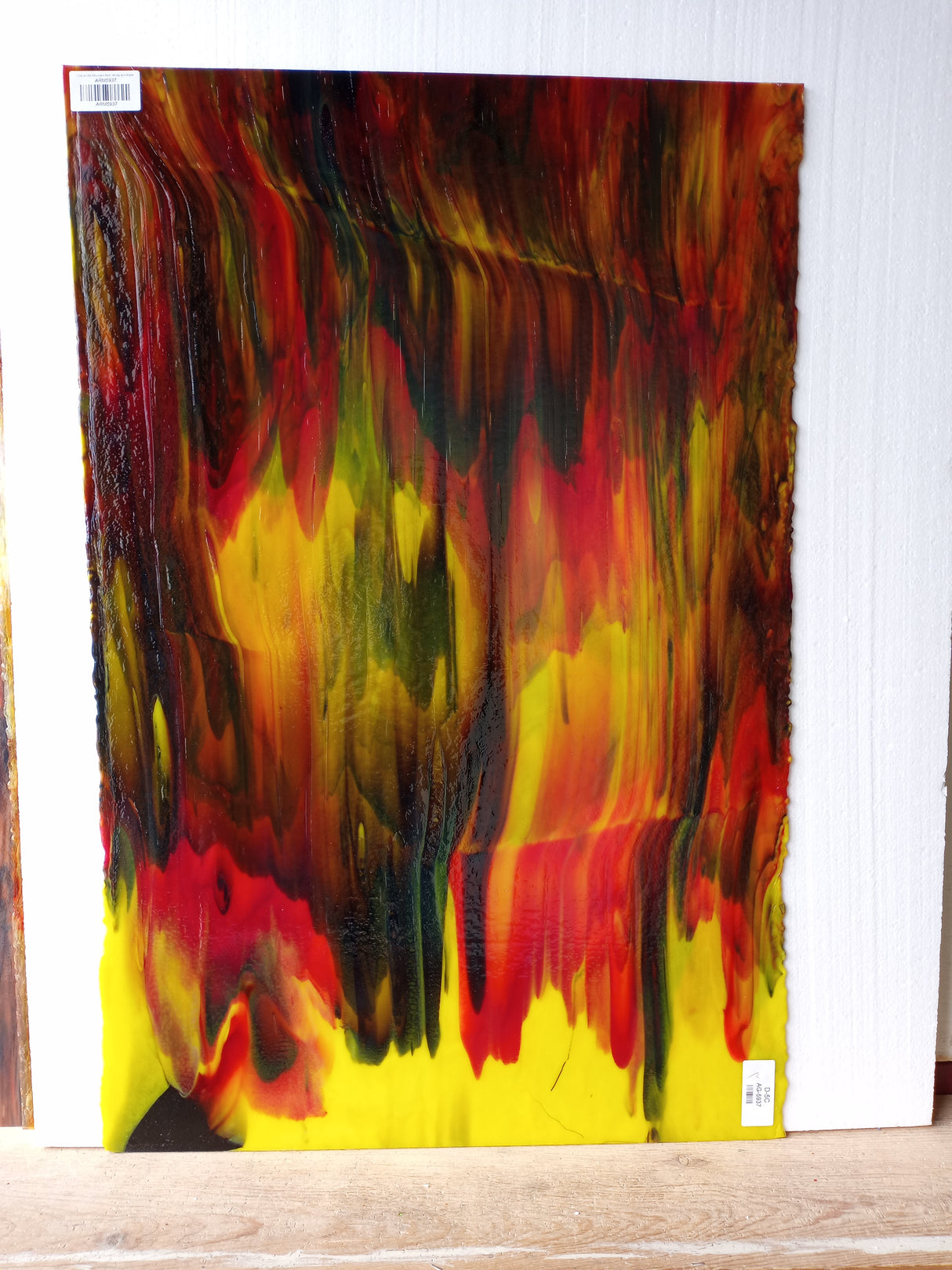 Fire on the Mountain Red, Yellow and Black