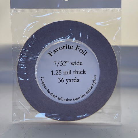 Foil Copper 7/32" Favorite - Stained Glass Express