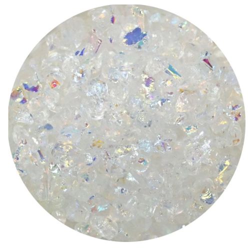 Frit Flakes 96 Rainbow on Clear