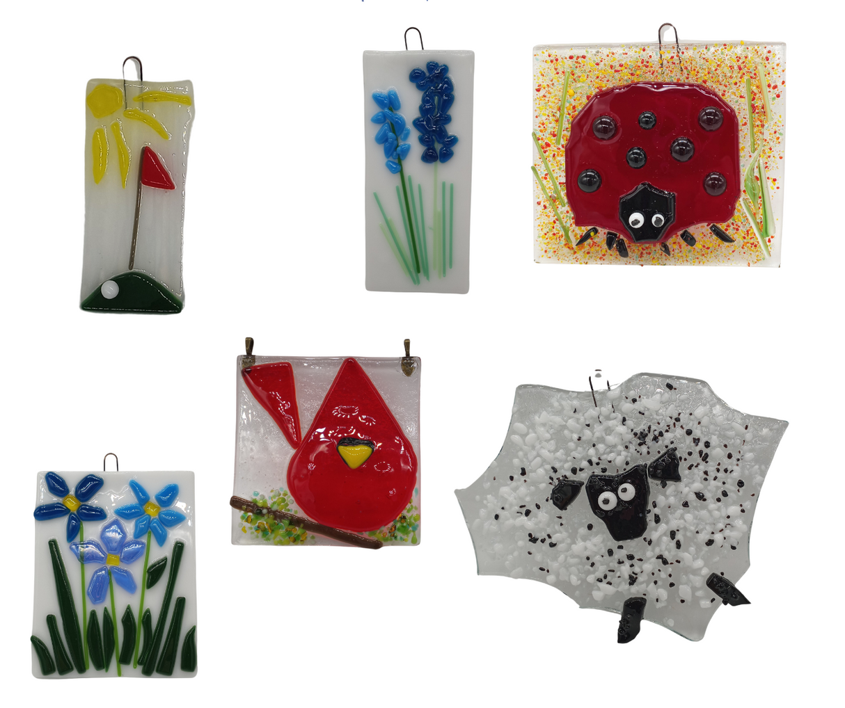Fun Night Out Fused Glass Suncatchers - Stained Glass Express