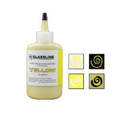 GLASSLINE FUSING PAINT YELLOW - Stained Glass Express