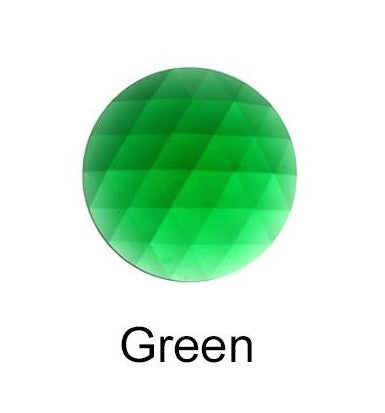 Jewel Faceted Round 30mm