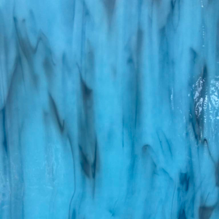 90 COE Glacier Blue and Black Opal with Aventurine Blue