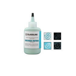 Glassline Fusing Paint Pen Bronze Patina - Stained Glass Express