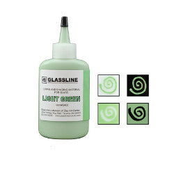 Glassline Fusing Paint Pen Light Green - Stained Glass Express