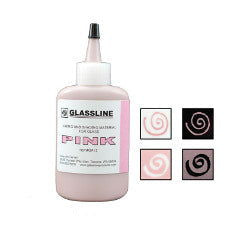Glassline Fusing Paint Pen Pink - Stained Glass Express