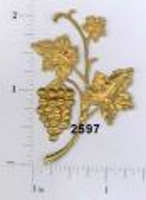 Grapevine Filigree Brass - Stained Glass Express