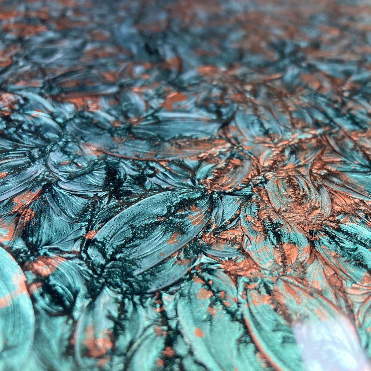 Green, Copper Van Gogh Metallic