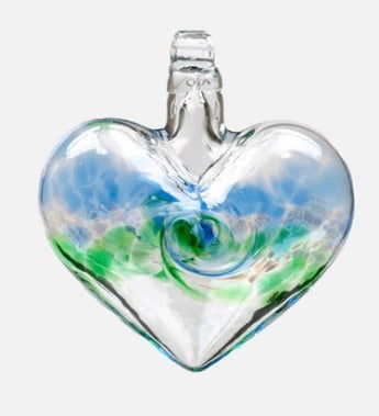 HEART VAN GLOW BLUE/GREEN - Stained Glass Express